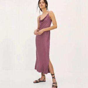 Anthropologie - The Elyse Slip Dress, Size XS, Plum